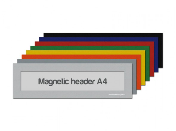 Magnetic window A4 headers