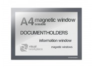 Magnetic Window A4 grey