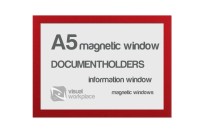 Magnetic windows A5 | Red