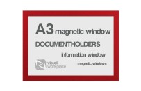 Magnetic windows A3 | Red