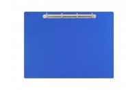 Magnetic ring binder clipboard A3 - landscape | Blue