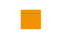 Scrum whiteboard magnet (orange)