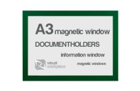 Magnetic windows A3 | Green