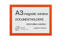 Magnetic windows A3 | Orange