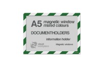 Magnetic windows A5 (various colours) | Green / White