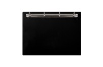 Magnetic ring binder clipboard A4 - landscape | Black