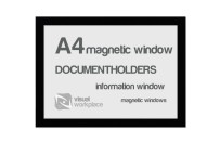 Magnetic windows A4 | Black