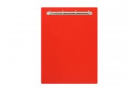 Magnetic ring binder clipboard A3 - portrait | Red