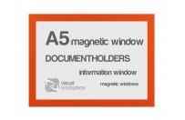 Magnetic windows A5 | Orange
