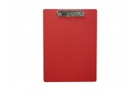 Clipboard magnetic A4 incl. paper clip (portrait) | Red