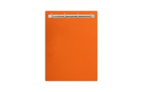 Magnetic ring binder clipboard A3 - portrait | Orange