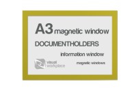 Magnetic windows A3 | Yellow