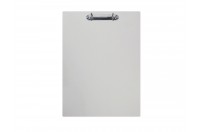 Magnetic ring binder clipboard A4 - portrait | White