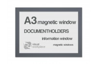 Magnetic windows A3 | Grey