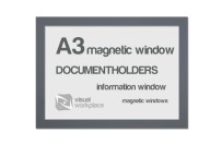 Magnetic windows A3 | Grey