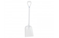 Vikan shovel D-grip | White