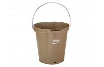 Vikan bucket (6 liter) | Brown