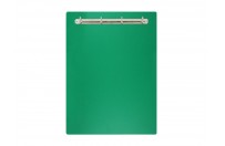 Magnetic ring binder clipboard A3 - portrait | Green