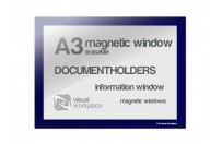 Magnetic Window A3 erasable | Blue