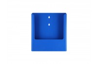 Leaflet holder magnetic A4 - portrait (colour) | Blue