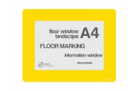 Floorwindows A4 (set) | Yellow
