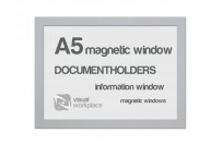 Magnetic windows A5 | Silver-grey