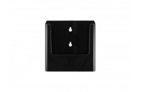 Leaflet holder magnetic A5 - portrait (colour) | Black