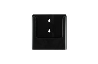 Leaflet holder magnetic A5 - portrait (colour) | Black