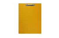 Magnetic ring binder clipboard A4 - portrait | Yellow