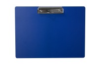 Clipboard magnetic A4 incl. paper clip (landscape) | Blue