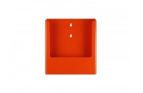 Leaflet holder magnetic A4 - portrait (colour) | Orange