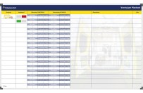 Planning board | Example Ambulance East (120x200cm)