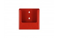 Leaflet holder magnetic A5 - portrait (colour) | Red