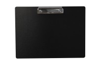 Clipboard magnetic A4 incl. paper clip (landscape) | Black