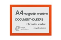 Magnetic windows A4 | Orange