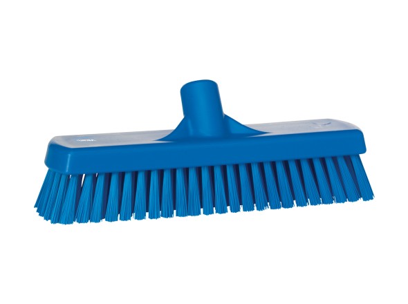 Vikan washing brush hard 305mm blue