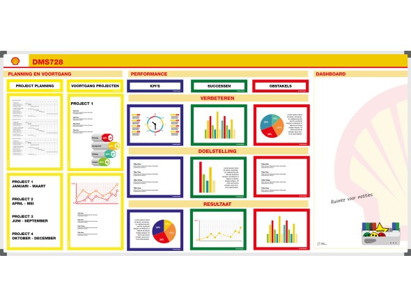 Shel Visualisationboard120x240cm