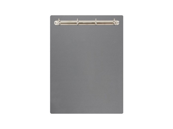 Magnetic clipboard grey