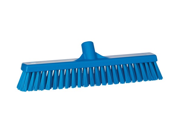 Vikan broom combi 410mm blue