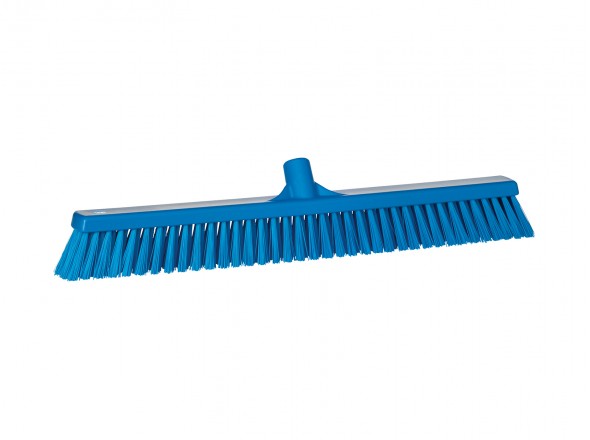Vikan broom soft 610mm blue