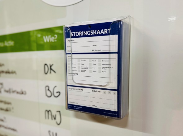 5S breakdown labels (Dutch)