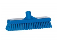 Vikan washing brush hard 305mm blue