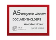 Magnetic windows A5 | Red