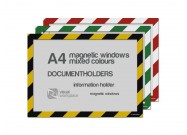 Magnetic windows A4 (various colours) 