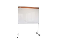 Mobile whiteboard stand 120x150cm with board