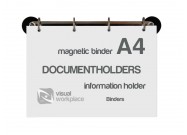 Magnetic binder A4