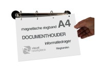 Magnetic ringbinder A4