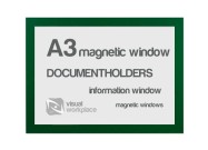 Magnetic windows A3 | Green