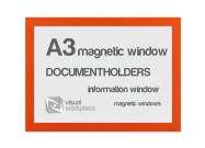 Magnetic windows A3 | Orange