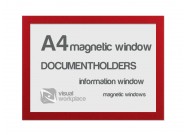 Magnetic windows A4 | Red
